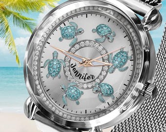 Michael Kors Women\'s Rosetone and Tortoise Watch s-l400.jpg main image 2