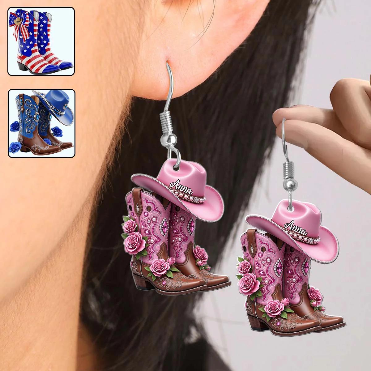 Cowgirl Hat Dangle - Etsy display picture 2