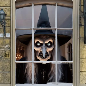 3D Halloween Window Cover