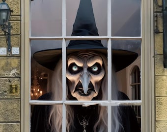3D Halloween Window Cover