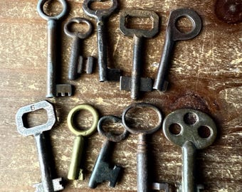 Real Skeleton Key from 1800s Small Size Your Choice