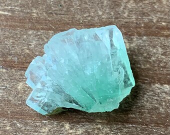 Green Apophyllite Crystal Cluster Rare Crystal