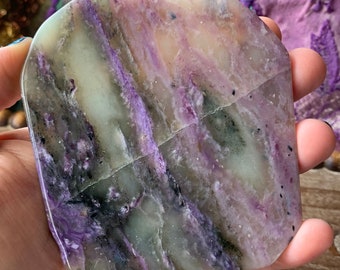 Charoite Slice Slab High Quality