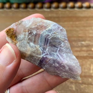 Amethyst Crystal Chunk Brazil Banded