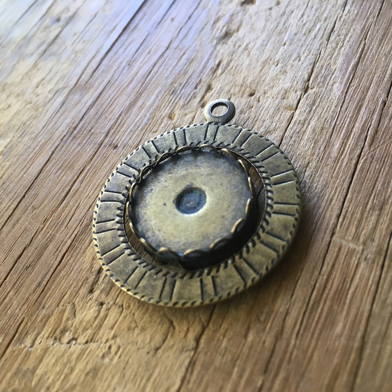 Vintage Brass Spinner Component Etsy