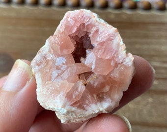 Pink Amethyst Geode Cluster from Argentina Small