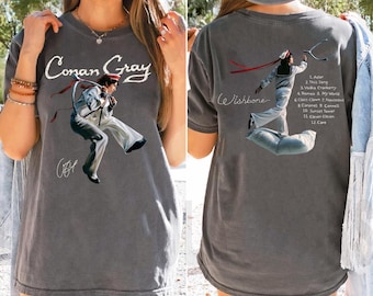 Vintage Conan Gray shirt, Conan Gray Wishbone World Tour 2026 T-Shirt, Wish Bone Tour T-Shirt, Pop Singer Unisex Music Fan Shirt, Streetwear