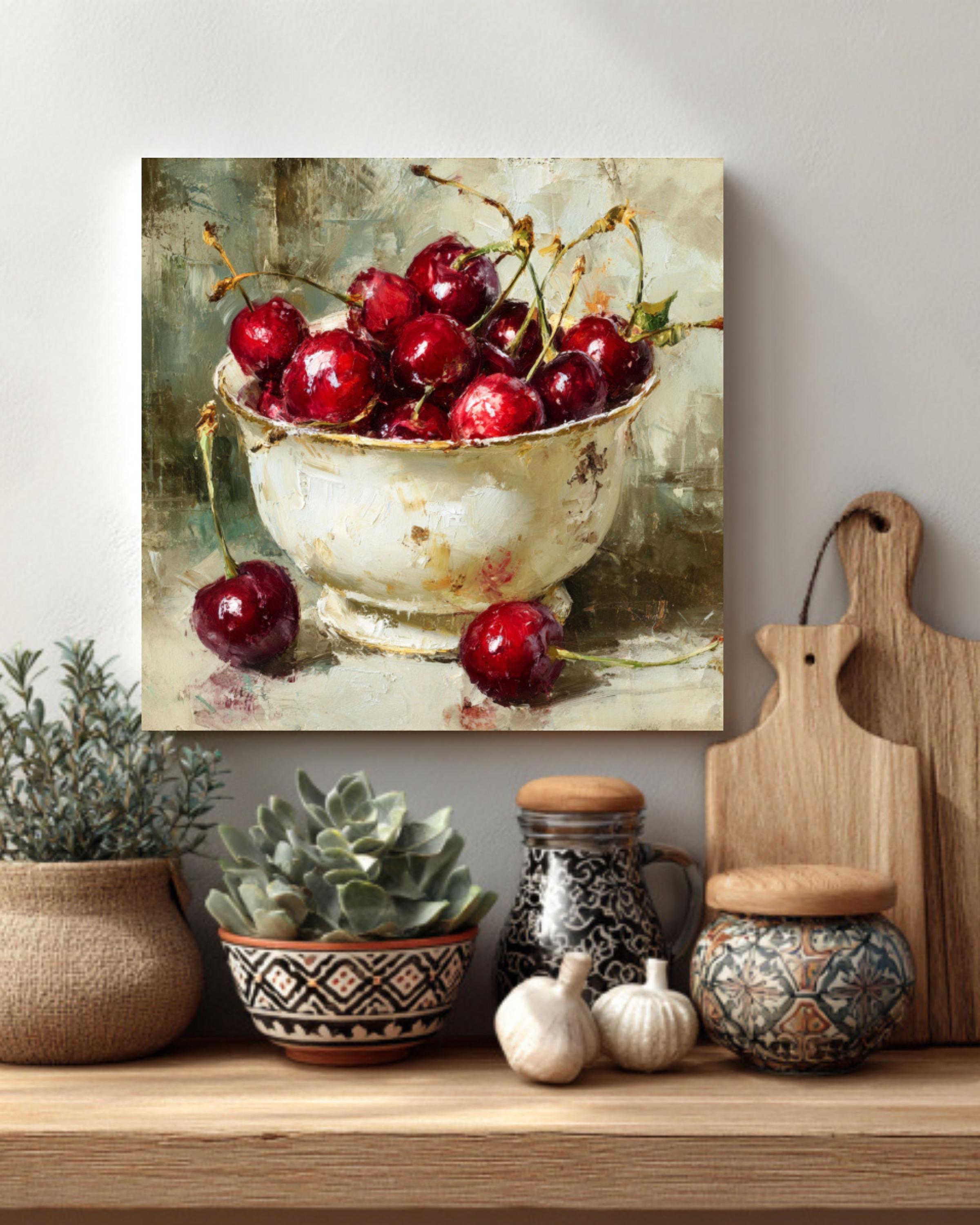 KATHRyN WHiTE キャサリンホワイト 絵画 Kathryn White Art Print, Paperwhite Cloche, French Country
