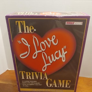 I love Lucy Trivia board game