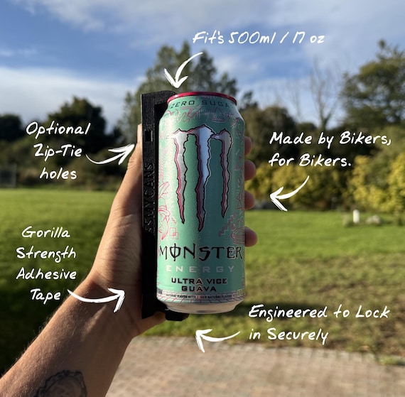 Can Holder - 473ml Monster - Etsy