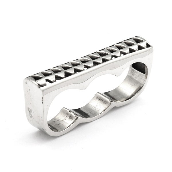 Three Finger Ring Etsy