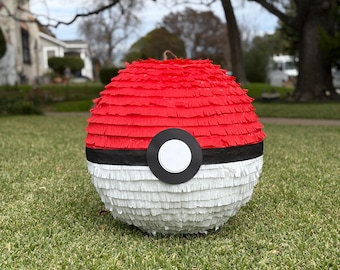 Pokémon inspired piñata poke-ball