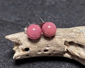 Lampwork Ear Stud, Stainless Steel