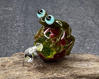 Pendentif lampe 'Frog', Argent 925