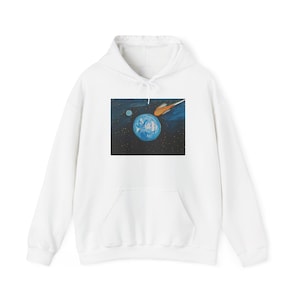 Cosmic Apocalypse Hoodie, Space-Themed Sweatshirt, Astronaut Gift, Universe Apparel, Halloween Costume, Unisex Fashion