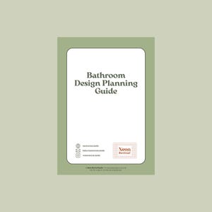 Bathroom Design Planning Guide • Renovation layout & design checklist for homeowners • Printable PDF worksheet (AUS)