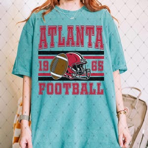 Vintage Atlanta Football PNG, Atlanta football PNG, Atlanta Football Fan Tee, Atlanta PNG, Game Day apparel