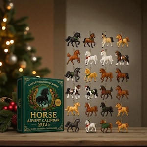 Advent calendar horses - Etsy 日本