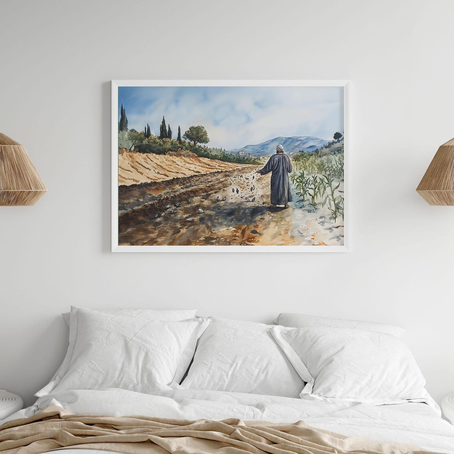 Parable Poster Parable of the Sower Printable Poster, the Teaching of Jesus Wall Art ...