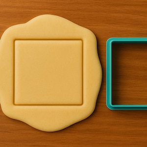 Square Cookie Cutter – Simple Shape for Cookies, Fondant & Crafts
