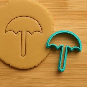 Beach Umbrella Cookie Cutter – Summer Party, Poolside Treats