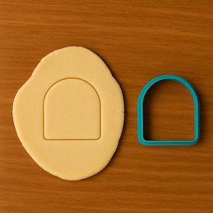 Arch Cookie Cutter – Simple Modern Shape for Fondant, Cookies, or Clay
