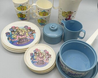 ヴィンテージのバービーの陶器製食器の不完全なセット - Etsy 日本