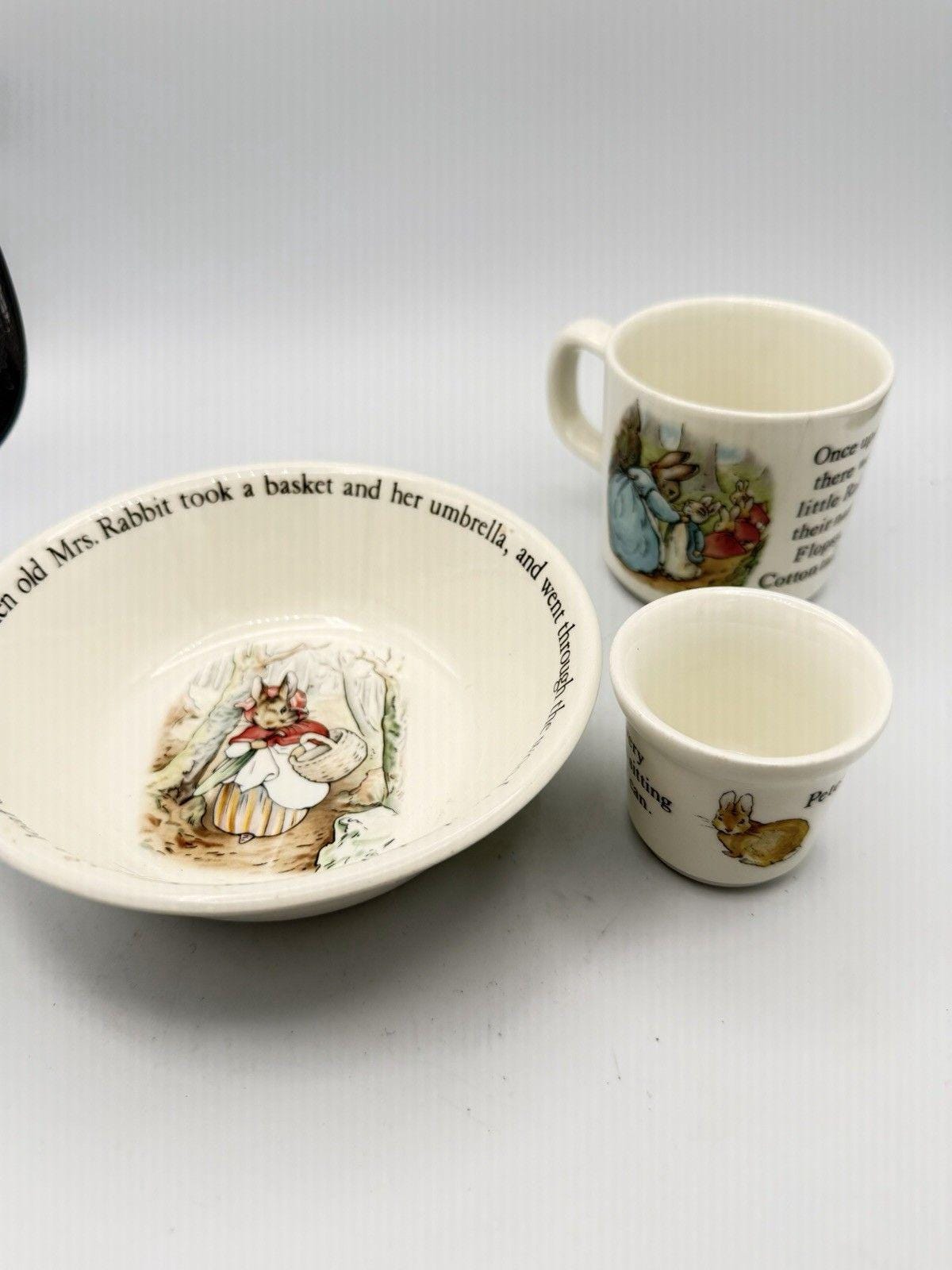Wedgwood Peter Rabbit Set - Etsy
