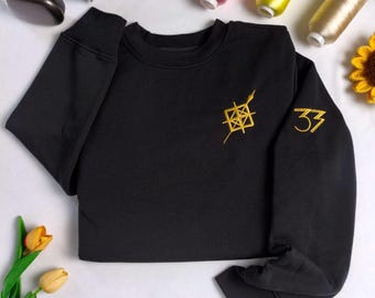 Embroidered Maelle Broosh Clair Obscur Expedition 33 Sweatshirt or Hoodie, Game Fan Gift