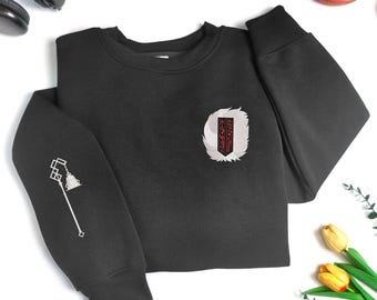 Embroidered Monoco Badge Expedition 33 Sweatshirt or Hoodie, Game Fan Gift