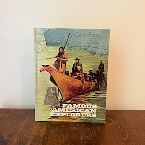 Living History Book American History Charlotte Mason homeschool history book American Explorers kids vintage history book Early America