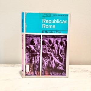 Living History Book Rome Charlotte Mason homeschool history book Vintage book on Rome Kids history book Roman Empire Historian Gift book