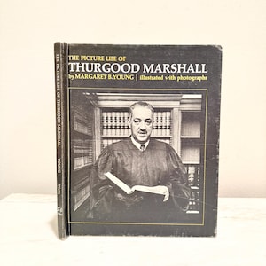 Vintage Thurgood Marshall Biography homeschool history kids biography Thurgood Marshall Black History Month Black History Kids books