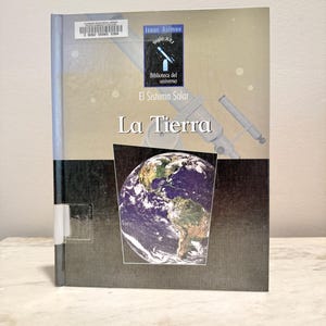 Spanish Science book Español Homeschool Earth Science ciencias de la Tierra para homeschool Isaac Asimov book in Spanish Libro de Ciencias