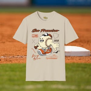 San Francisco Baseball Unisex Graphic Tee - Retro Bay Area T-Shirt