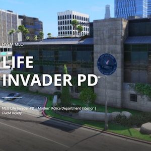 MLO Life Invader PD | Modernes Polizeirevier-Interieur | FiveM Ready von TxFivem