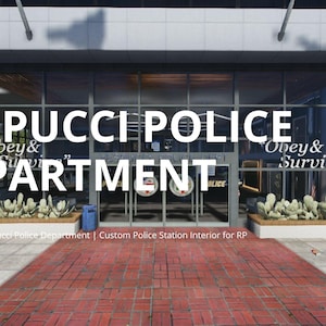 FiveM MLO Vespucci Police Department | Benutzerdefiniertes Polizeirevier-Interieur für RP-Server
