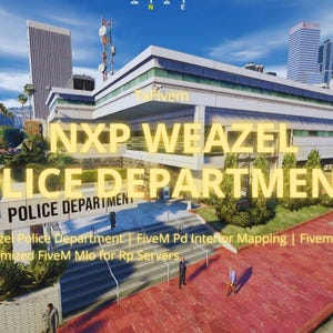 Mlo Nxp Weazel Police Department | FiveM Pd Interior Mapping | Fivem Roleplay Police Station | Optimized FiveM Mlo for Rp Servers