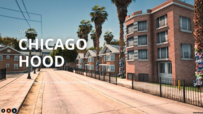Chicago Hood MLO | Fivem Gang Neighborhood Map | Realistic Urban RP ...