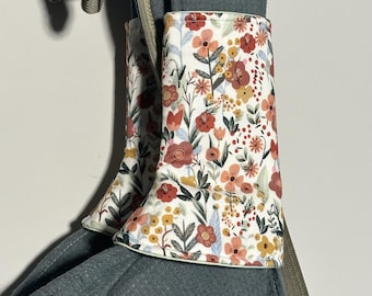 Natural Floral Curved Machine Washable Suckpads for Happy Baby Carriers, Sakura Bloom, Ergo, Tula, Kinderpack, Hope and Plum