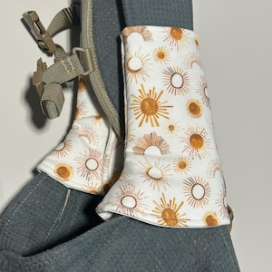 Sunshine Curved Machine Washable Suckpads for Happy Baby Carriers, Sakura Bloom, Ergo, Tula, Kinderpack, Hope and Plum and more