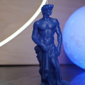 Magic Candle to Attract Him | Blue Flame | Manifest Love | Masculine Energy Ritual | Magic Candle for Women