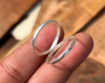 Sterling Silver Swan Splint Ring: Arthritis DIP Joint Support