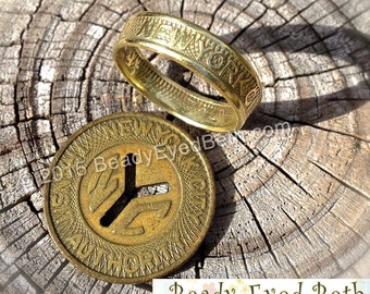 New York City Subway Token Ring SEALED and FREE Resizing--My Rings in the NY Daily News-1/4 Sizes Available