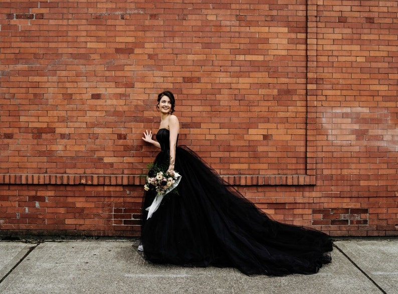 Gothic Colored Wedding Dresses