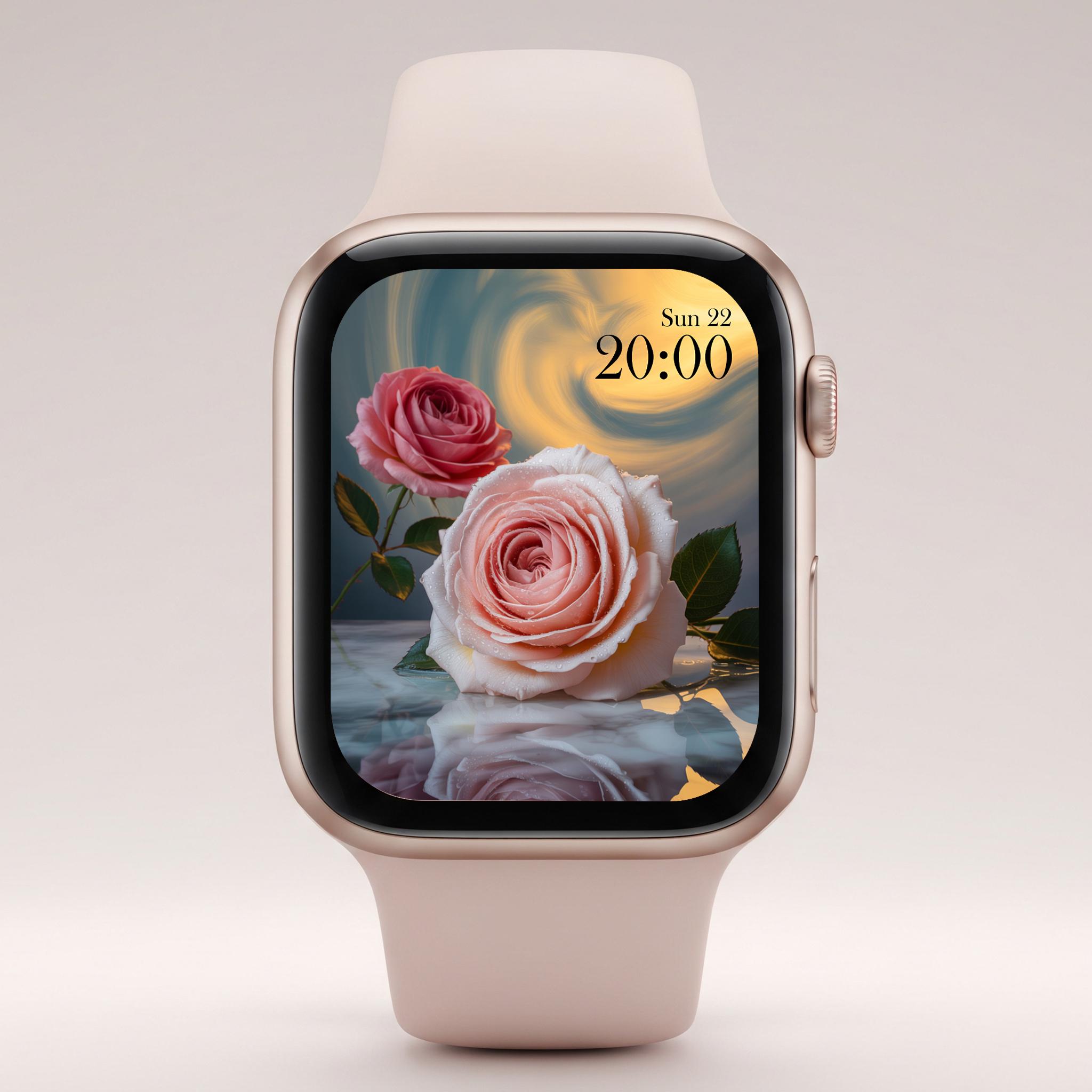 Engraving of Apple Blossoms