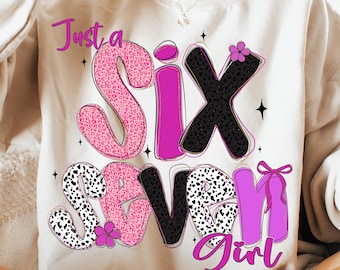 Apenas uma garota do Six Seven PNG, estampa de leopardo rosa da moda PNG, gráfico estético do Six Seven, meme do Six Seven 6 7 PNG, design de camisa formal