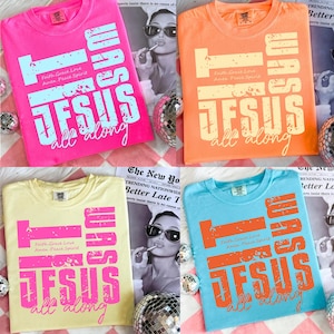 It Was Jesus All Along PNG, Bible Spirit Christian Sublimation, Jesus PNG, God Png, Bible Verse Sublimation, Faith Religious PNG
