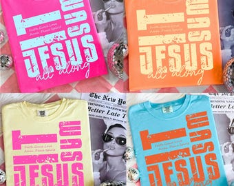 It Was Jesus All Along PNG, Bible Spirit Christian Sublimation, Jesus PNG, God Png, Bible Verse Sublimation, Faith Religious PNG