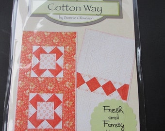 Fresh and Fancy - February Table Runner by Bonnie Olaveson